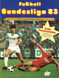 Album Sammelalbum Prima Press Bundesliga 1982-1983 Fußball Bundesliga 83