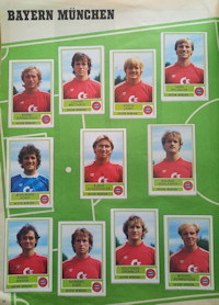 Album Sammelalbum Panini Bundesliga 1984-1985 Fussball 85 innen