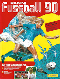 Album Sammelalbum Panini Bundesliga 1989-1990 Fussball 90
