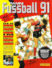 Album Sammelalbum Panini Bundesliga 1990-1991 Fussball 91