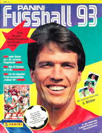 Album Sammelalbum Panini Bundesliga 1992-1993 Fussball 93