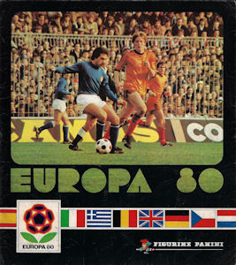 Album Sammelalbum EM 1980 Panini Europa 80 Europameisterschaft 80 Euro 80