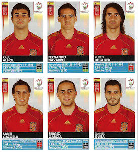 Album Sammelalbum EM 2008 Panini Euro 2008 Update-Sticker Europameisterschaft 2008 Spanien