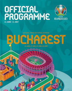 Programm Programmheft EM 2020 EURO 2020 Bukarest Bucharest