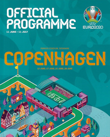 Programm Programmheft EM 2020 EURO 2020 Kopenhagen Copenhagen