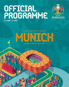 Programm Programmheft EM 2020 EURO 2020 München Muenchen Munich