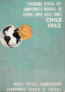 Offizielles Programm official programme Programmheft WM 1962 Gesamt Gesamtprogramm