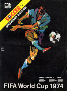 Offizielles Programm official programme Programmheft WM 1974 Gesamt Gesamtprogramm Souvenir Edition Soccer Monthly