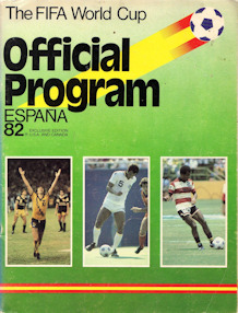 Offizielles Programm Programmheft WM 1982 Gesamtprogramm official programme program USA-Canada Edition