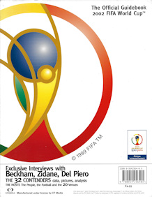Offizielles Programm official programme Programmheft WM 2002 World Cup 2002 official Guidebook