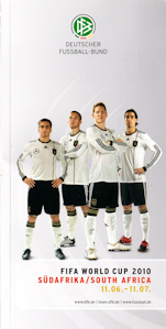 Offizielles Programm official programme Programmheft WM 2010 World Cup 2010 Gesamtprogramm DFB Media Guide