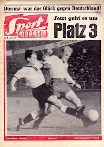 WM 1958 Sport-Magazin Nr.26B vom 25.06.1958