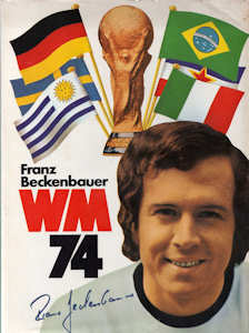 WM 1974 Pamir Beckenbauer