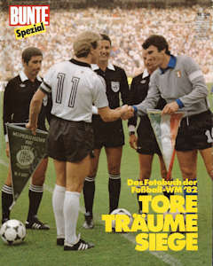 WM 1982 Bunte Fotobuch der WM 82 Tore Träume Siege