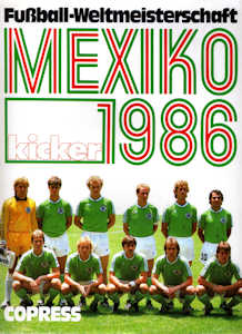 WM 1986 Mexiko Copress Kicker