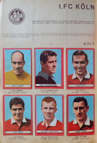 Album Sammelalbum Bundesliga 1963-1964 63/64 Sicker die besten Fussballspieler aus Deutschland und aller Welt Bildersammlung innen