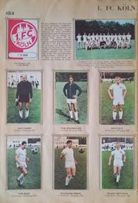 Album Sammelalbum Bundesliga 1964-1965 1964/1965 1964/65 Sicker Die neue Bundesliga in Farbbildern innen