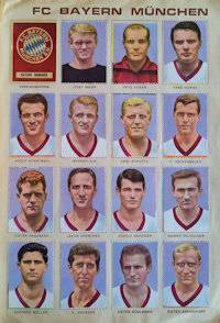Album Sammelalbum Bundesliga Die Fussball-Saison 1965-1966 65/66 Sicker Eine Bildersammlung in Marken innen