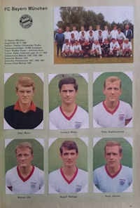 Album Sammelalbum Bundesliga 1967-1968 Eikon König Fussball 1967/1968 innen