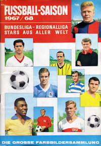 Album Sammelalbum Bundesliga Sicker Fussball-Saison 1967/68 Bundesliga Regionalliga Stars aus aller Welt 67/68 1967/1968 Sicker