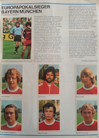 Album Sammelalbum Bergmann Bundesliga 1974-1975 Fußball 74/75 Erfolgreiche Mannschaften Beliebte Spieler innen