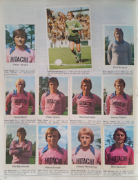 Album Sammelalbum Bergmann Bundesliga 1976-1977 Fußball 1976/77 innen 02 HSV