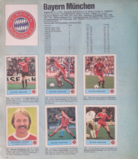 Album Sammelalbum Panini Bergmann Bundesliga 1978-1979 Fußball Bundesliga 79 innen
