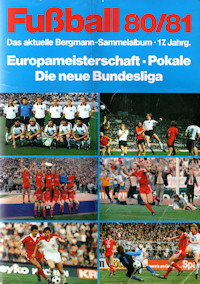 Album Sammelalbum Bergmann Bundesliga 1980-1981 Bundesliga 80/81