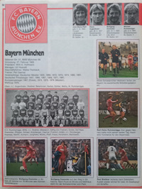 Album Sammelalbum PrimaPress Bundesliga 1982-1983 Fußball Bundesliga 83 innen