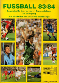 Album Sammelalbum Bergmann Bundesliga 1983-1984 Fußball 83/84