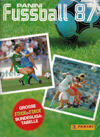 Album Sammelalbum Panini Bundesliga 1986-1987 Fussball 87