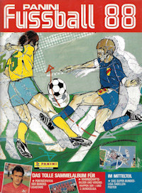 Album Sammelalbum Panini Bundesliga 1987-1988 Fussball 88