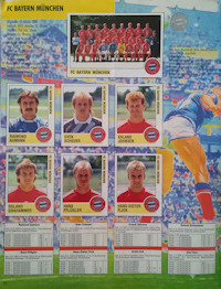 Album Sammelalbum Panini Bundesliga 1988-1989 Fussball 89 innen