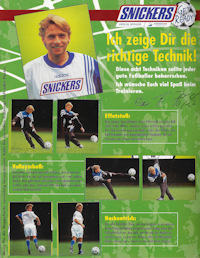 Album Sammelalbum Panini Bundesliga 1996-1997 96/97 Endphase Snickers