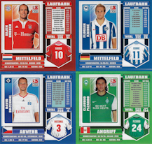 Album Sammelalbum Panini Topps Bundesliga 2009-2010 Sticker-Sammlung Fussball 2009/2010 Update Robben Kringe Rozehnal Pizarro Kicker