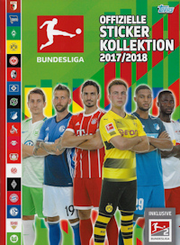 Album Sammelalbum Panini Topps Bundesliga 2017-2018 Fußball Fussball 2017/2018 Aldi Süd