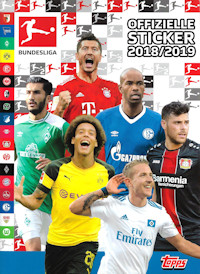 Album Sammelalbum Panini Topps Bundesliga 2018-2019 Fußball Fussball 2018/2019