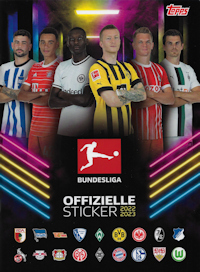 Album Sammelalbum Panini Topps Bundesliga 2022-2023 Fußball Fussball 2022/2023 offizielle Sticker