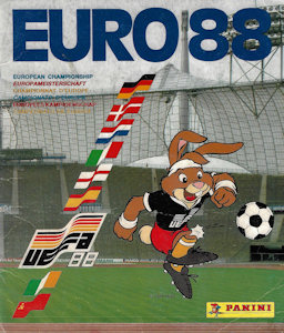 Album Sammelalbum EM 1988 Panini Euro 88 Europameisterschaft 88 Europa 88