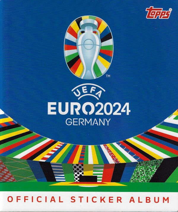 Sammelalbum EM 2024 EURO 2024 Europameisterschaft 2024 Deutschland Topps Merlin Album