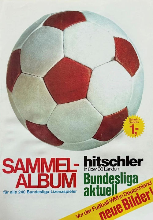 Album Hitschler Fußball Bundesliga 73/74