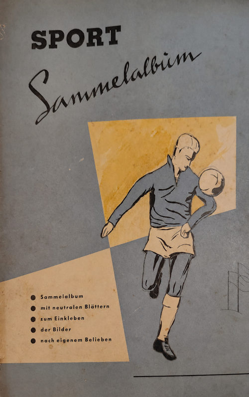 Lutter Sport-Sammelalbum blau