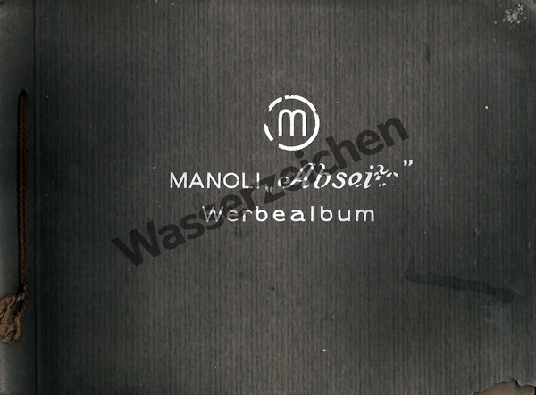 Manoli Abseits Werbealbum Sammelalbum Cigaretten Zigaretten