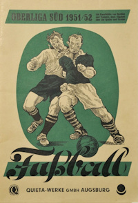 Mercator Fußball 1951-52 Oberliga Süd