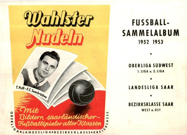 Wahlster Nudeln Sammelalbum