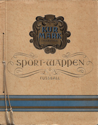 Garbaty Kurmark Sport-Wappen 1 Fussball 1929 Zigarettenfabrik