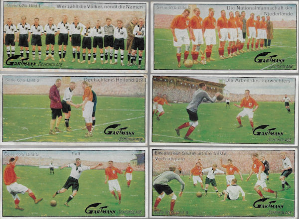 Gartmann Serie 676 Augenblicksbilder vom Fußball