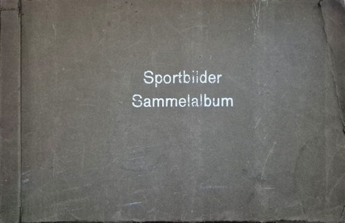 Jugend Deutschlands treibe Sport Sportbilder Sammelalbum Vorderseite
