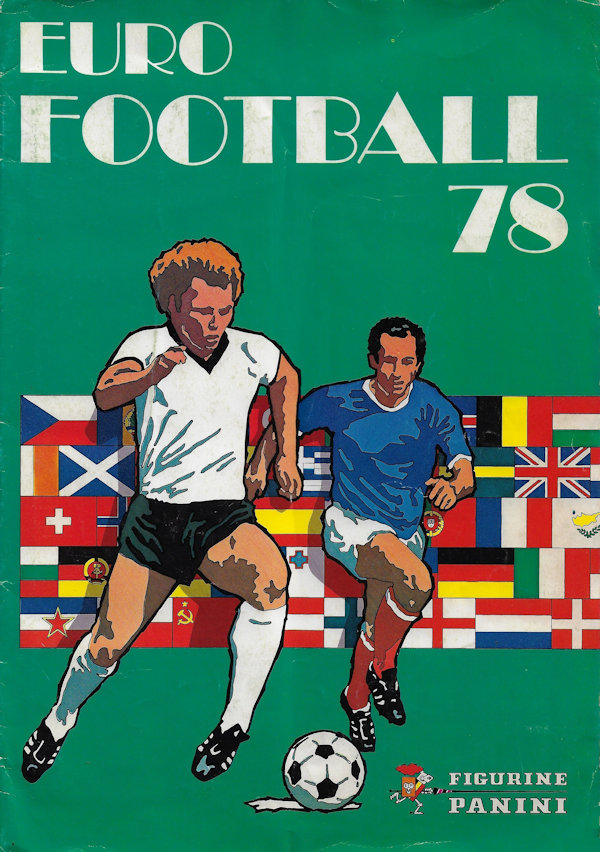 Album Sammelalbum Panini Euro Football 1978 grün