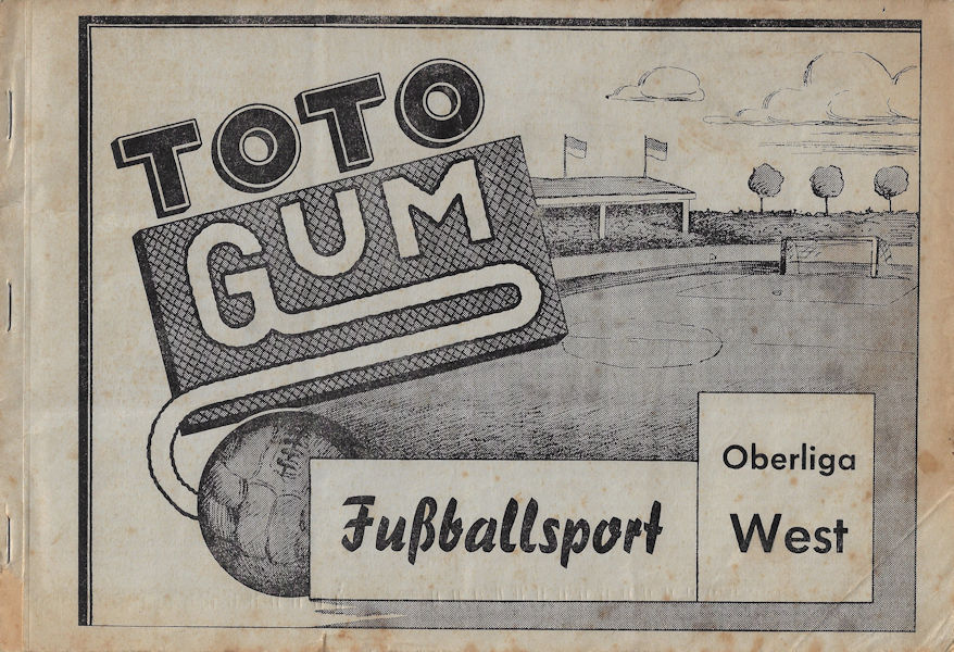 Toto-Gum TOTO GUM Oberliga West Fußballsport Fussballsport Oberliga West
